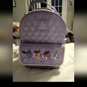 Run Disney Loungefly Lavender Princess Backpack